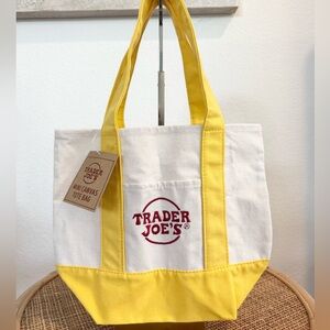 Trader Joe's Mini Canvas Tote Bag